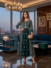 Deep Green Kurti