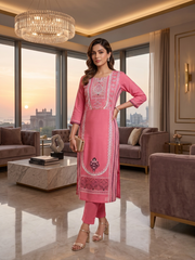 Pink Kurti