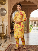 Floral Yellow Co-ord Set