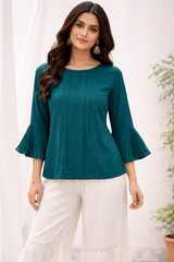 Deep Blue Short Top