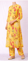 Floral Yellow Co-ord Set