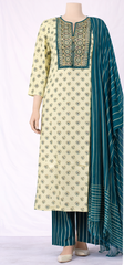 Lemon-Green Suit Set