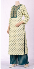 Lemon-Green Suit Set