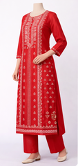 Red Kurti