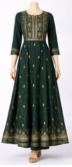 Deep Green Kurti
