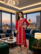 Red Kurti