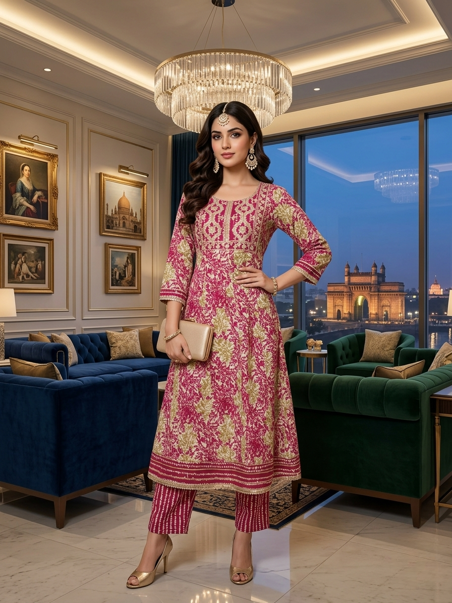 Pink Suit Set