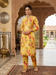 Floral Yellow Co-ord Set
