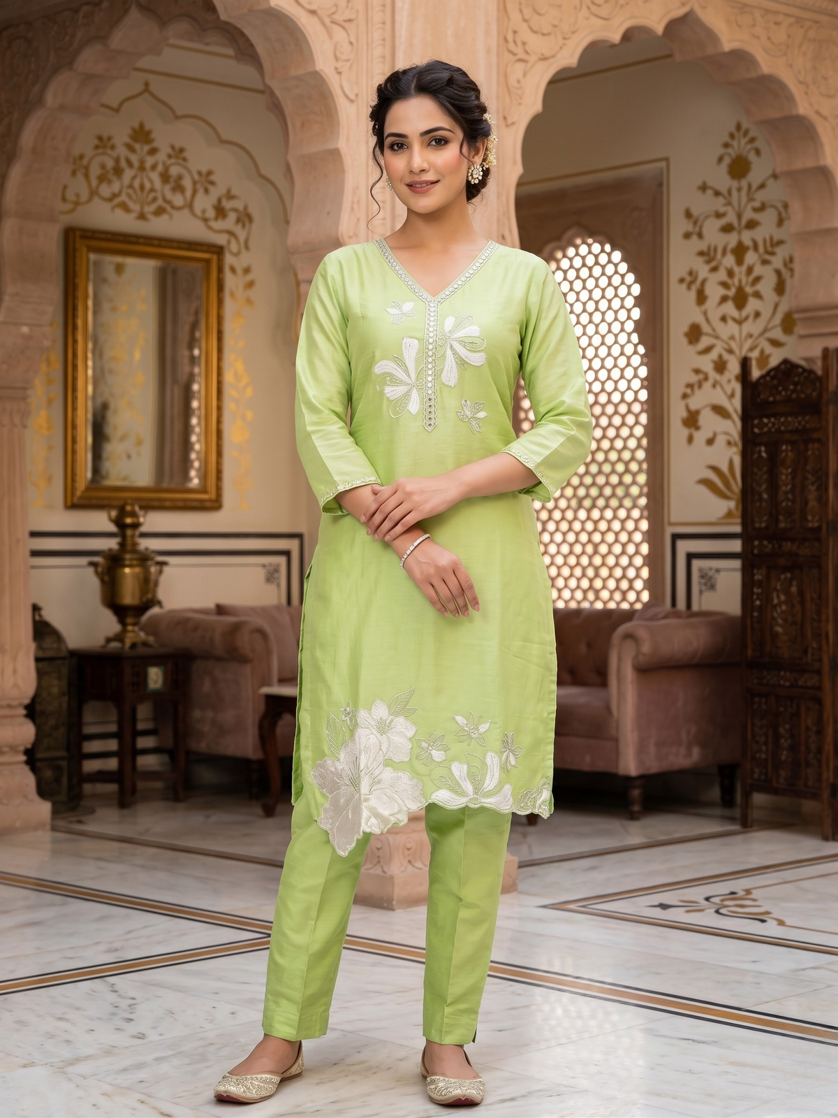 Green Co-ord Set