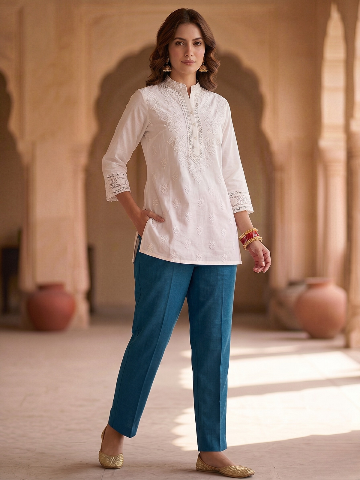 Blue Trouser