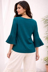 Deep Blue Short Top