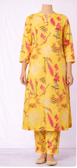 Floral Yellow Co-ord Set